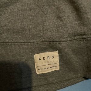 Areopostle Hoodie Mens  - Gray Pullover Large